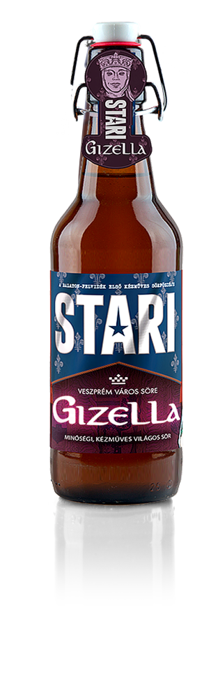 Stari Gizella sör - Veszprém város söre